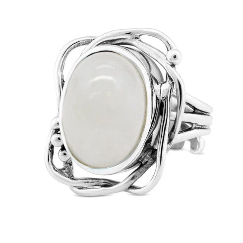 Whirlpool Ring in various gemstones